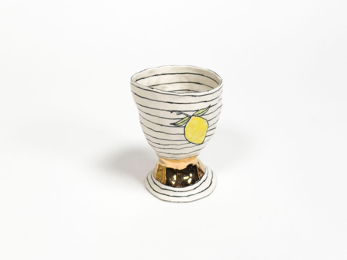 Goblet with Lemon + Arrows