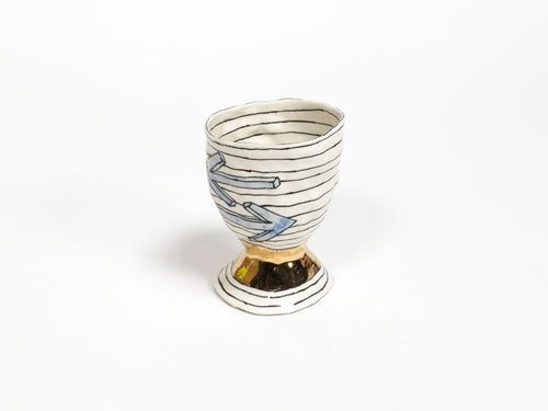 Goblet with Lemon + Arrows