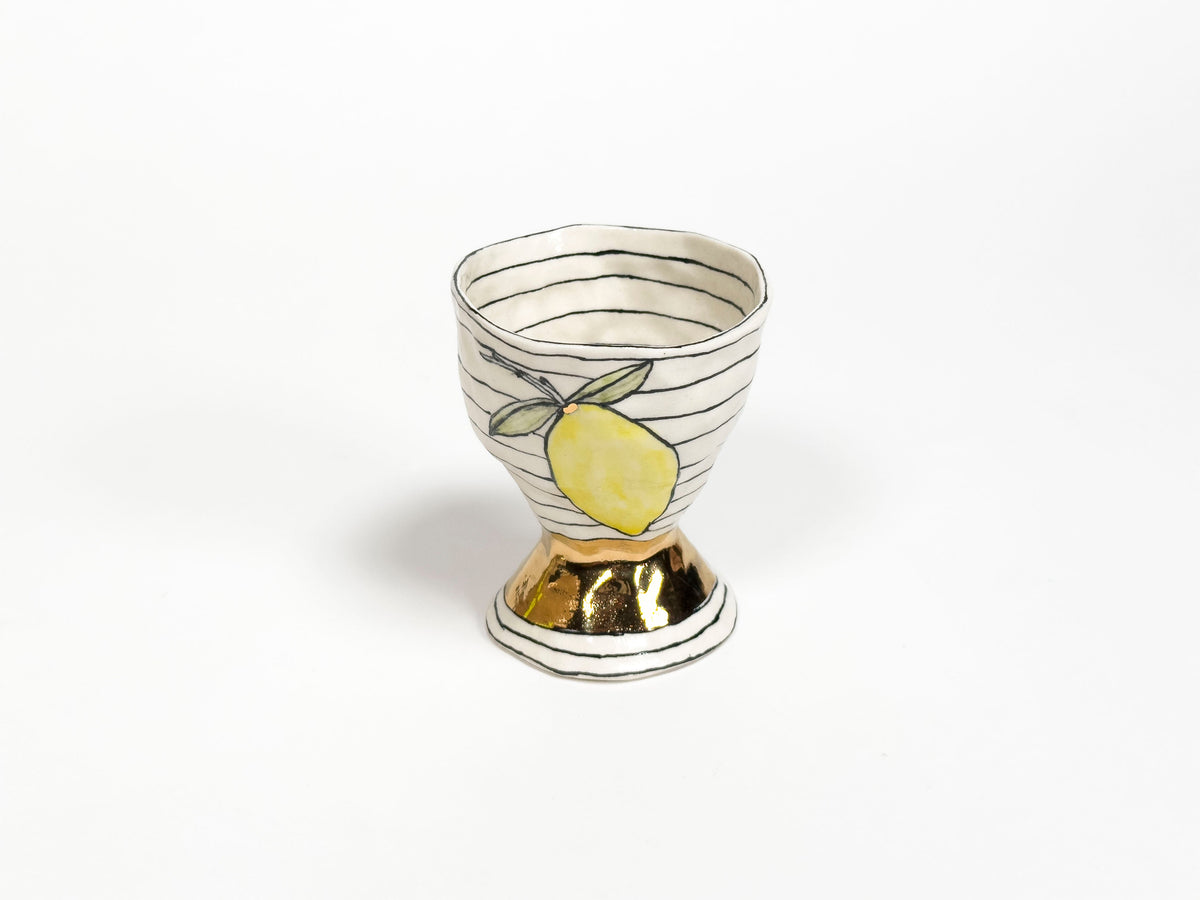 Goblet with Lemon + Snake