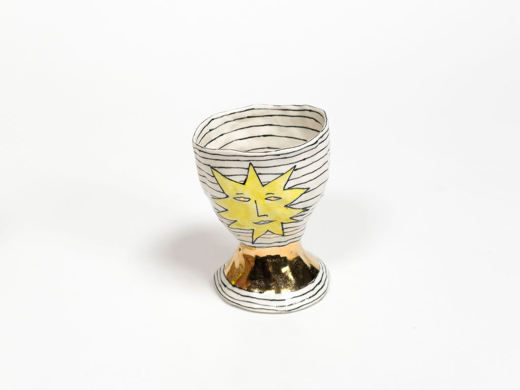 Goblet with Horse + Sun