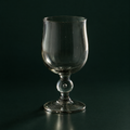 Bubble-Stem Goblet, studio photograph