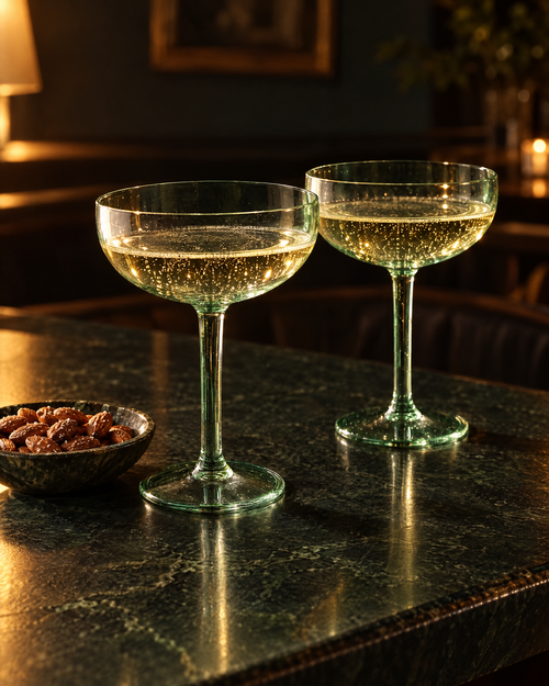 Coupe Goblet in use