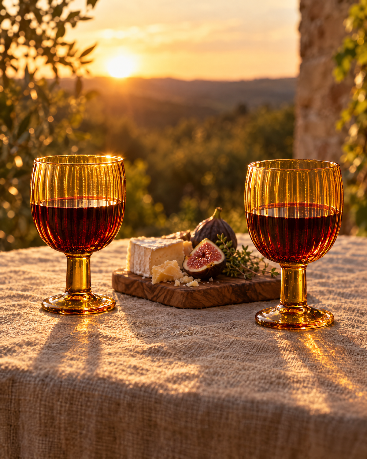 Rib Goblet in use